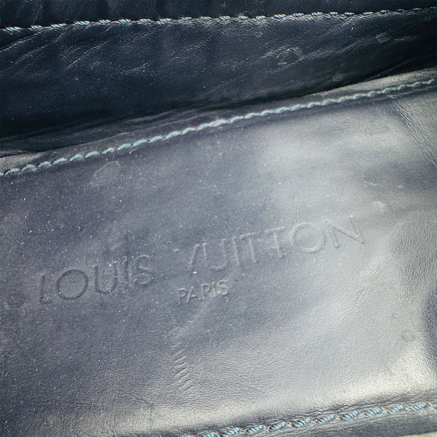 Louis Vuitton Monte Carlo Black Woven Leather Loafers (Size 45/45.5)