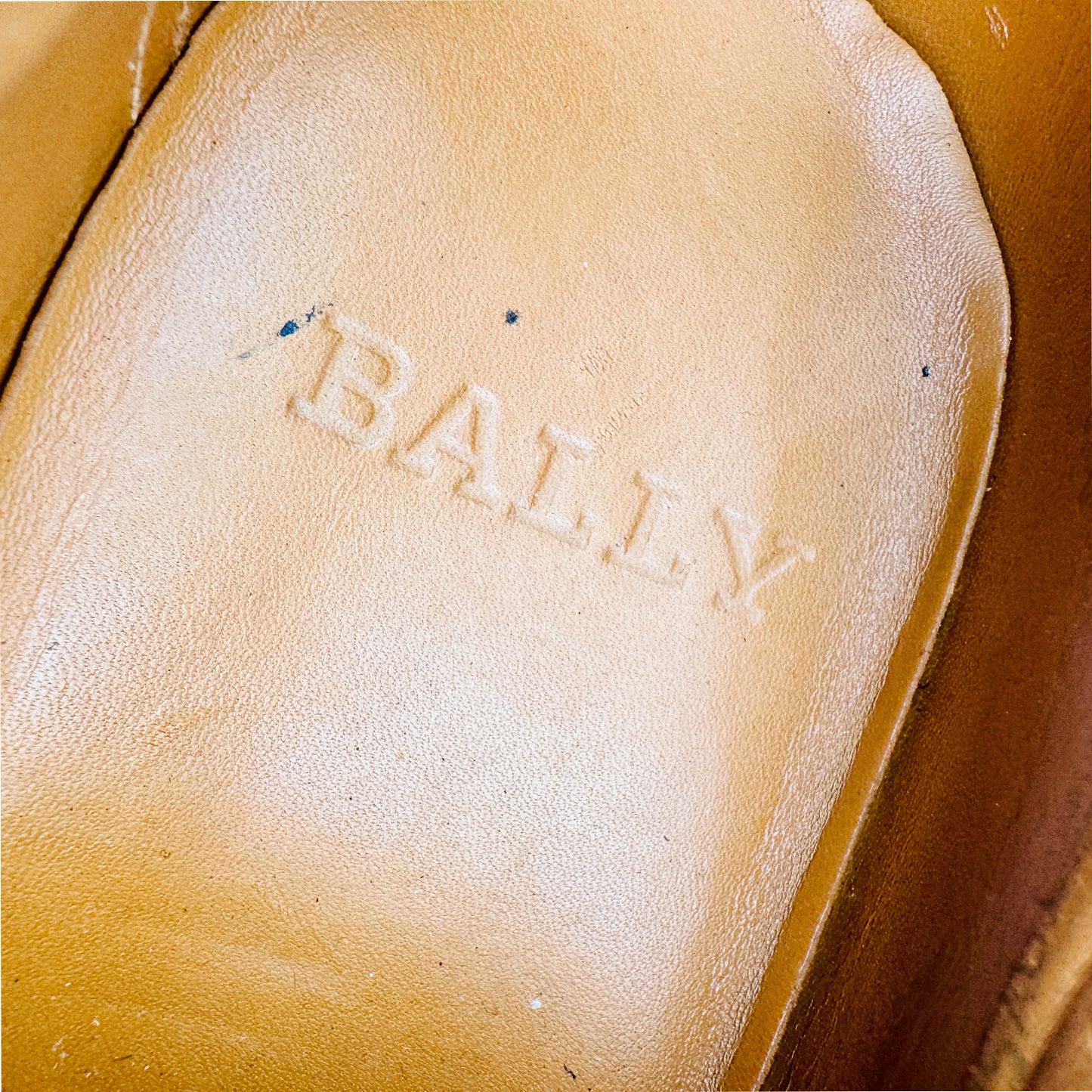 Bally Men's Black Derby Leather Oxford Shoes (Size 41)