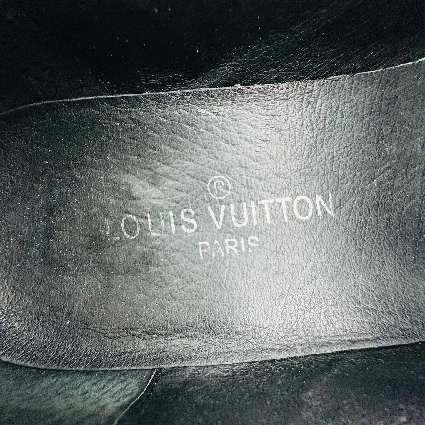Louis Vuitton Major Damier Graphite Loafers (Size 42)