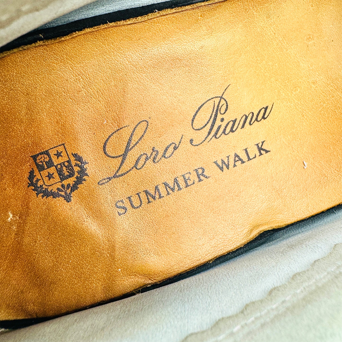 Loro Piana Summer Charms Walk Loafers (Size 37) - L 53762