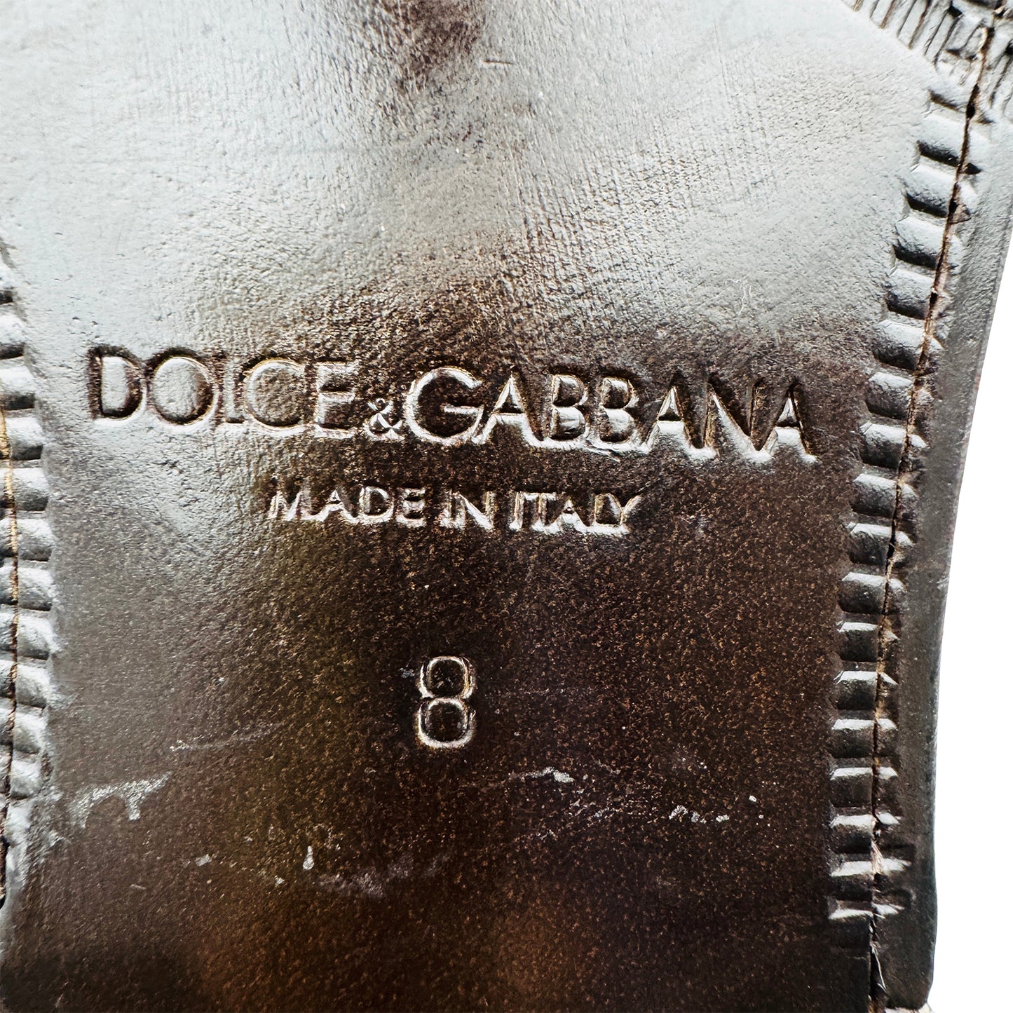 Dolce & Gabbana Dark Brown Oxford Shoes (Size 42/42.5)