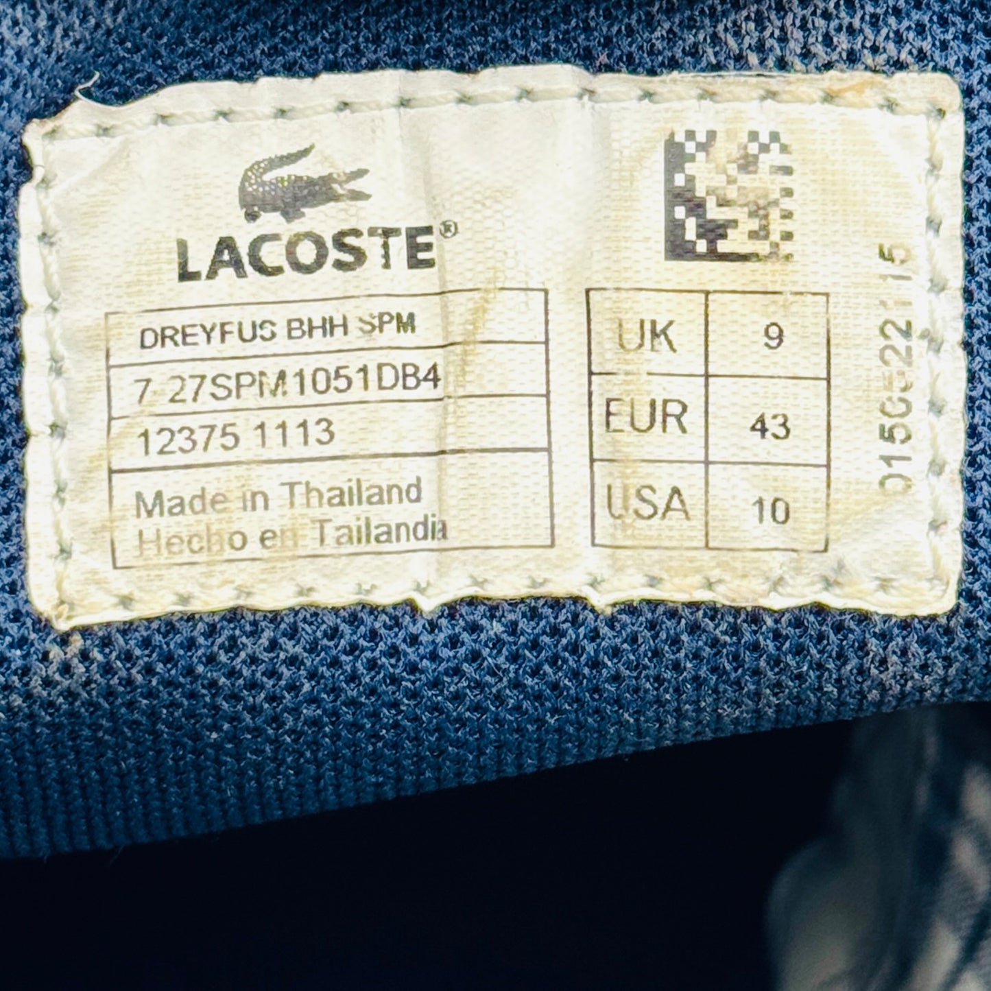Lacoste Dreyfus BHH SPM Lace-Up Loafers (Size 43) - 7-27SPM1051DB4