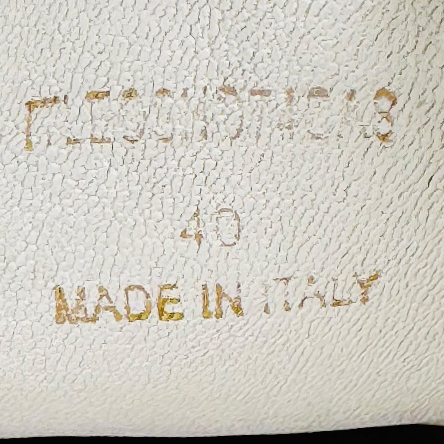 Burberry Men's Low-Top White Sneakers (Size 40/40.5)