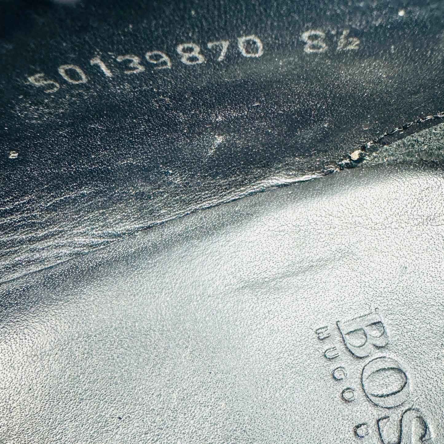 Hugo Boss Men's Black Leather Loafers (Size 42.5/43)