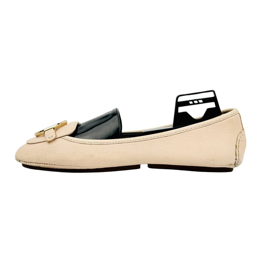 Michael Kors Lillie 'Nude' Moccasin Flats (Size 36.5) - ME18J