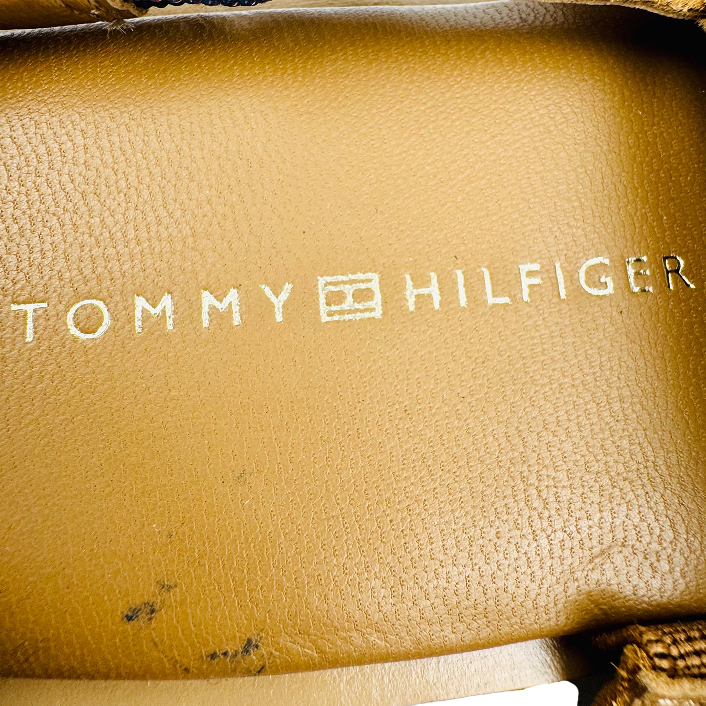 Tommy Hilfiger Corporate Flat Sandals (Size 41)