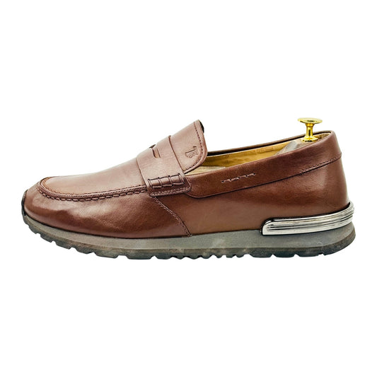 Tod's Men's Brown Penny Loafers (Size 41/41.5)