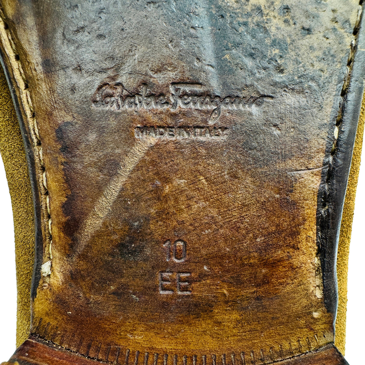 Salvatore Ferragamo Suede Gancini Loafers (Size 43.5)