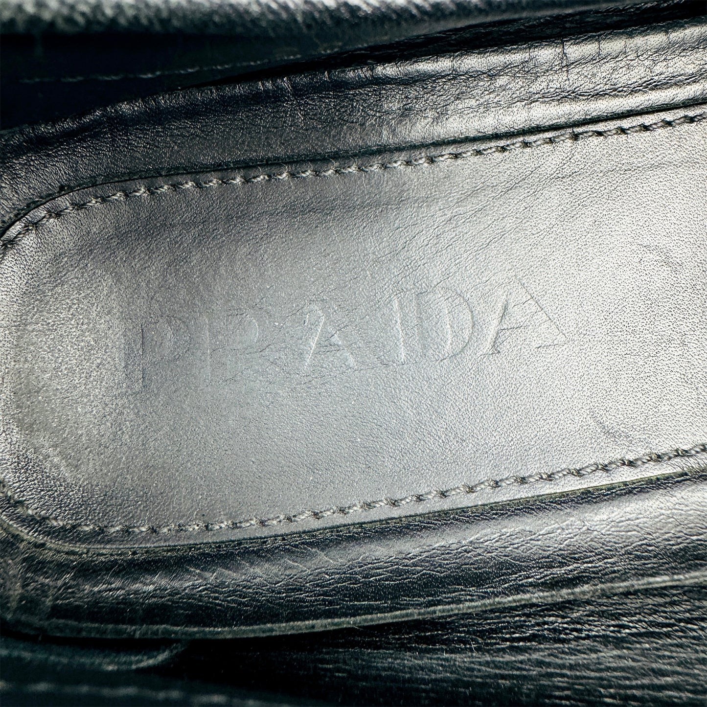 Prada Men’s Saffiano Leather Driving Loafers (Size 42.5)