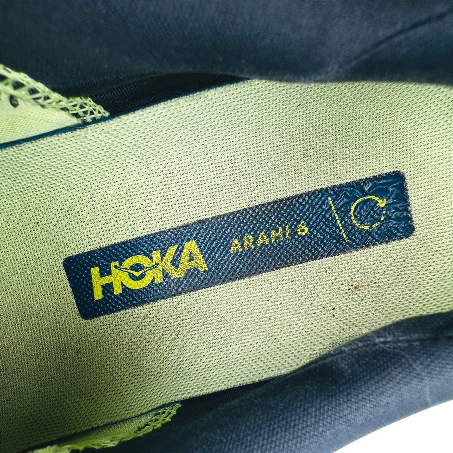 Hoka Arahi 6 'Blue Graphite' Shoes (Size 46/46.5) - 1123194 BGBCR
