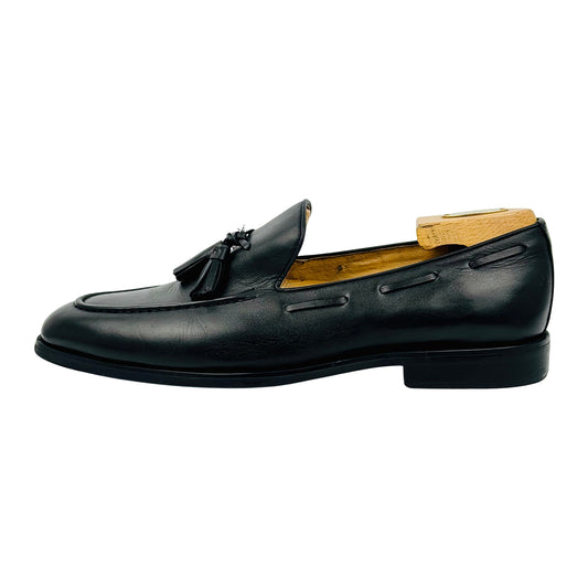 Terende Men's Black Tassel Loafer (Size 42.5)
