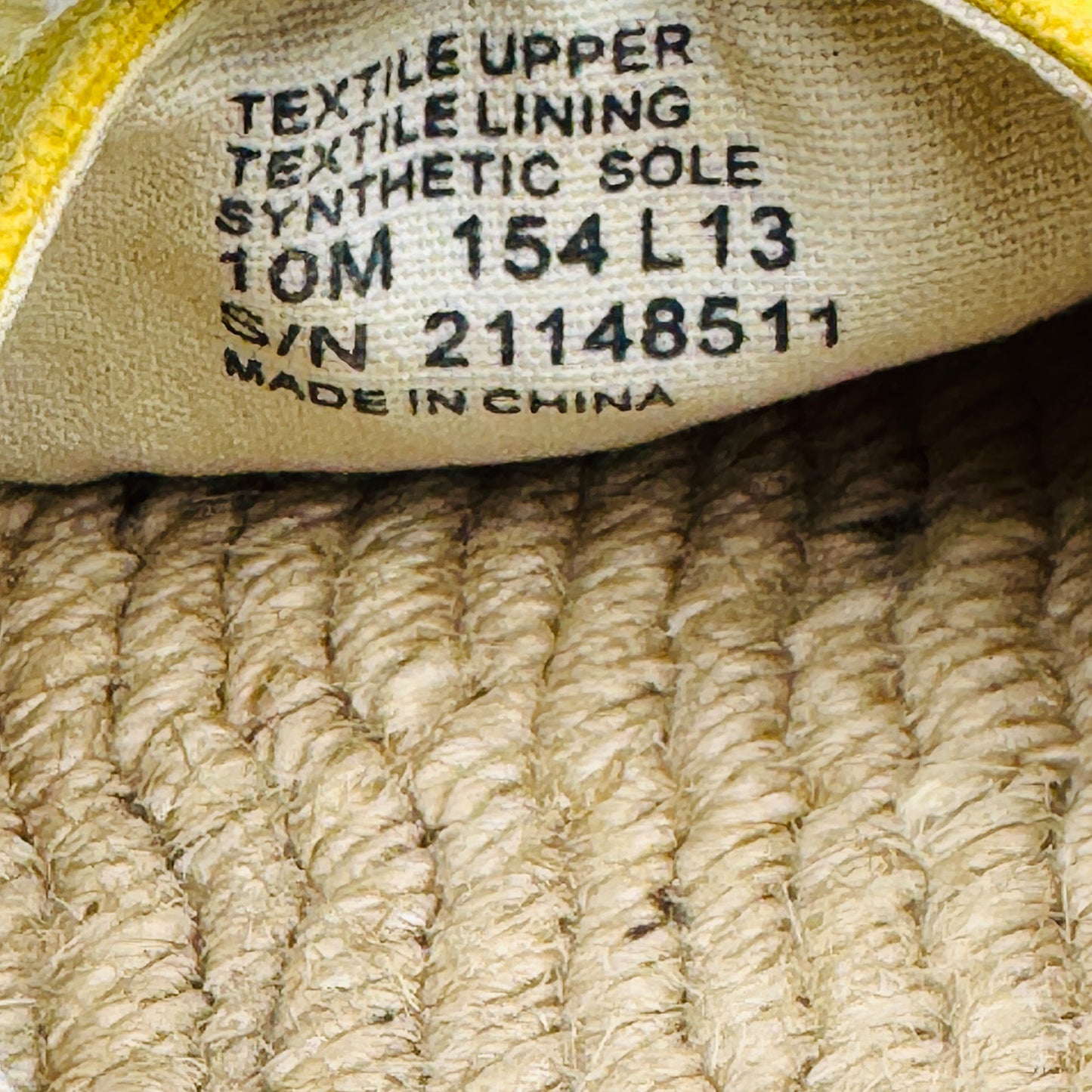 Tory Burch Gingham Espadrille Shoes (Size 40)