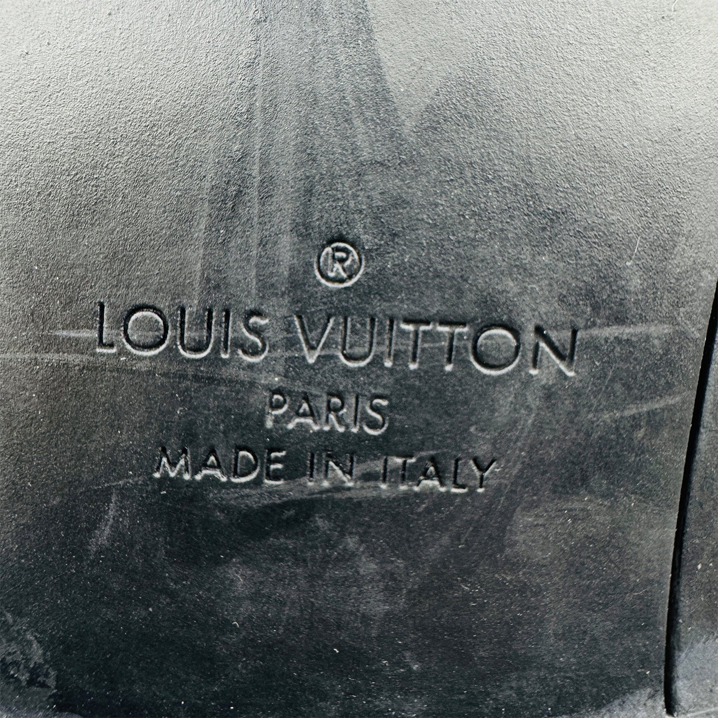 Louis Vuitton Major Black Leather Loafers (Size 41/41.5)