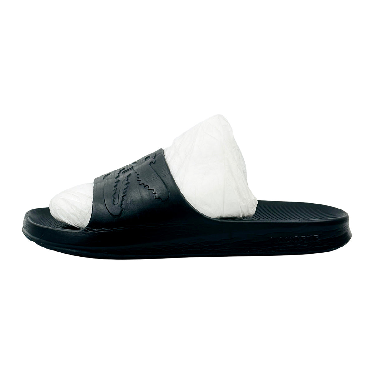 Lacoste Croco 2.0 Black Slides (Size 41) - 43CMA0018-02H