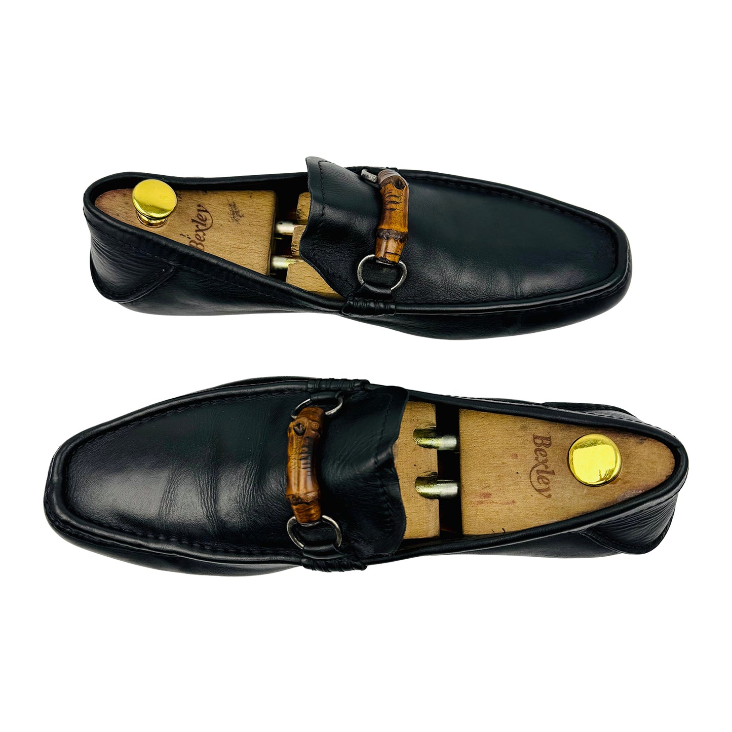 Gucci Bamboo Black Leather Loafer (Size 43/43.5)