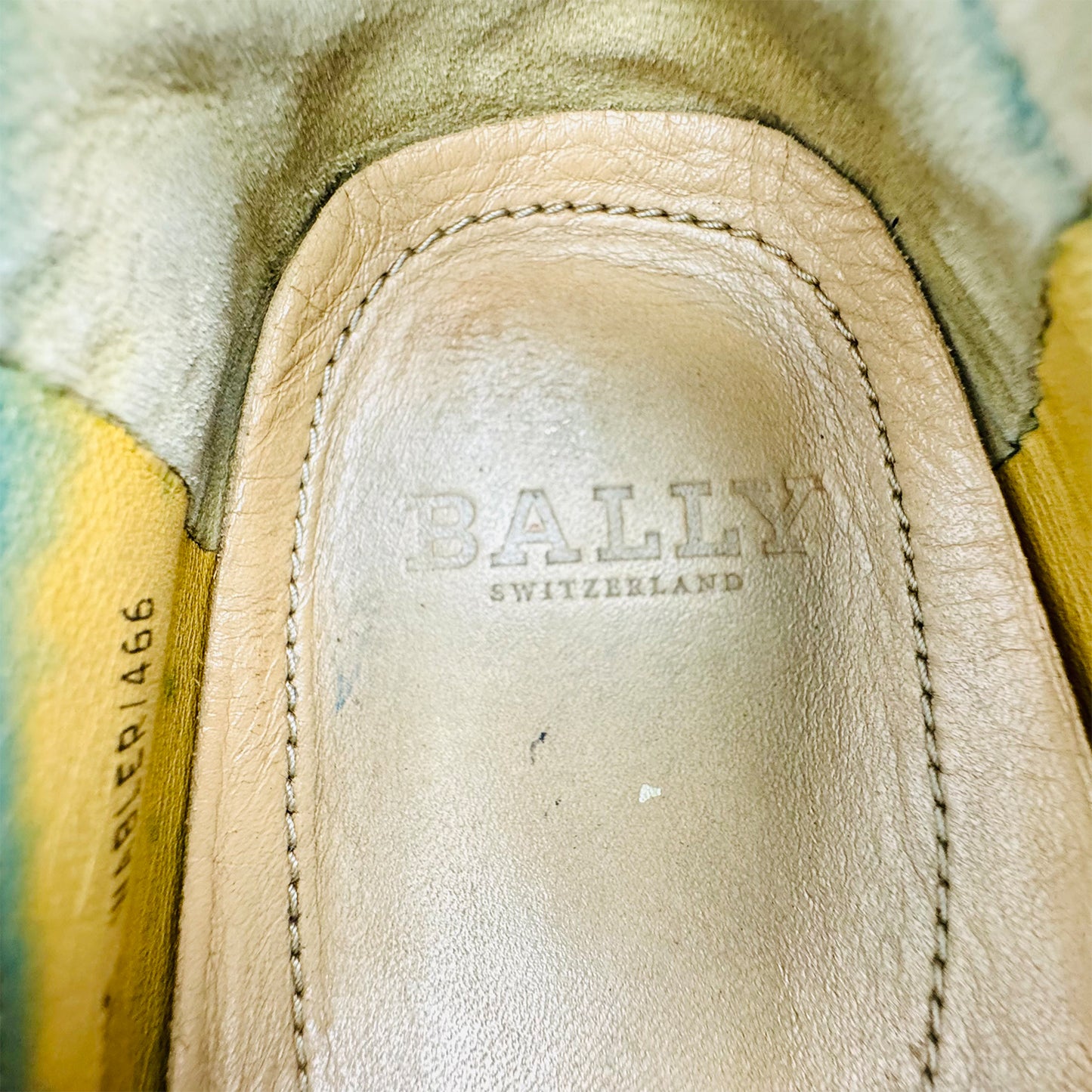 Bally Men's Wabler Suede Blue Loafer (Size 42)