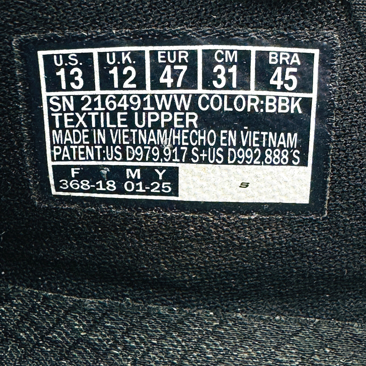 Skechers Slip-ins GO WALK Flex – No Hands Shoes (Size 47) - 216491WW BBK