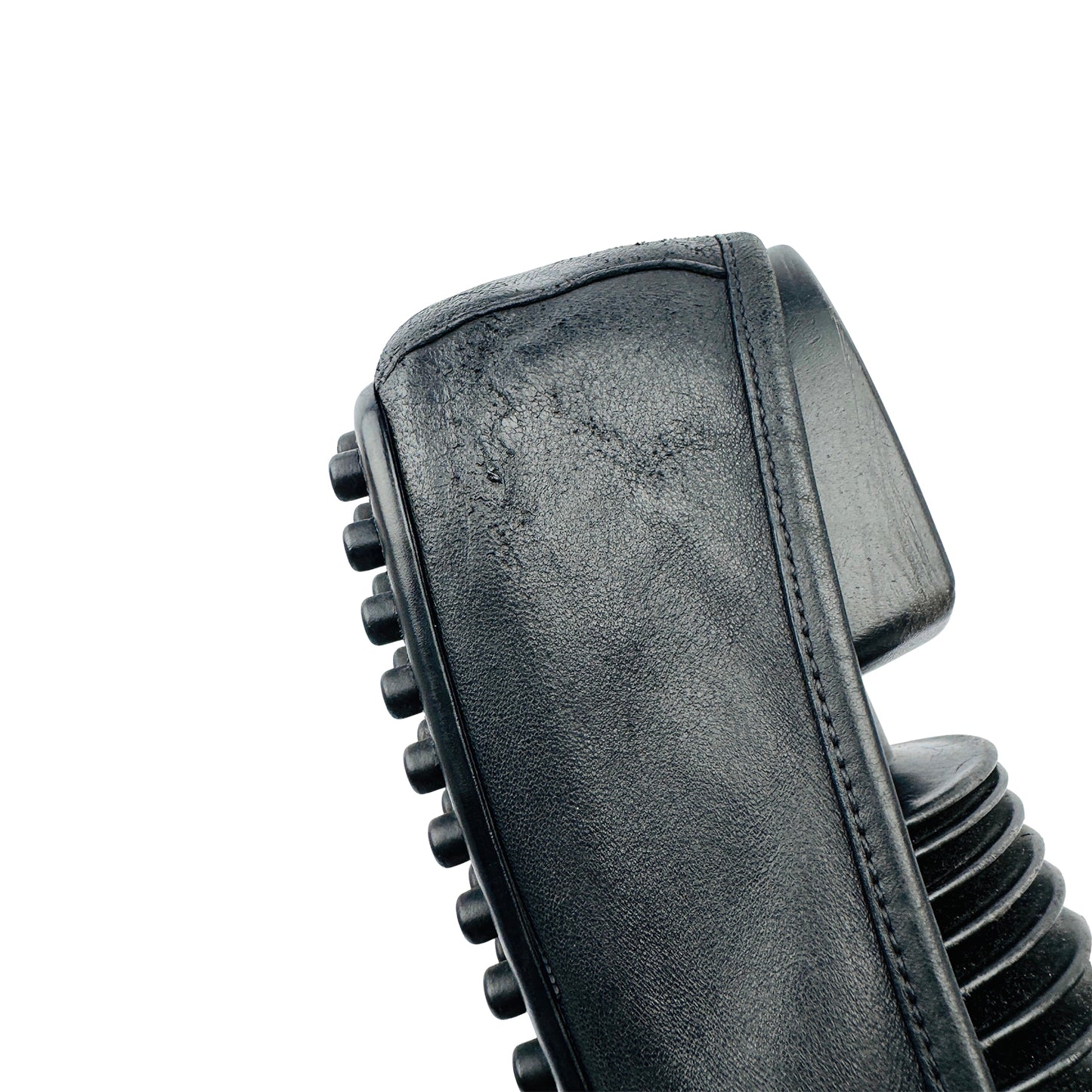 Skip ----- Gucci Web Bee Driving Loafers (Size 39/39.5) - 407635