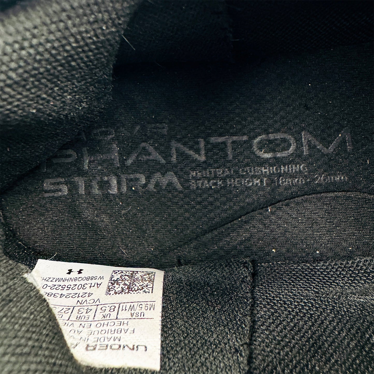 Under Armour Phantom 3 Storm Shoes (Size 42.5) - 3025522-001