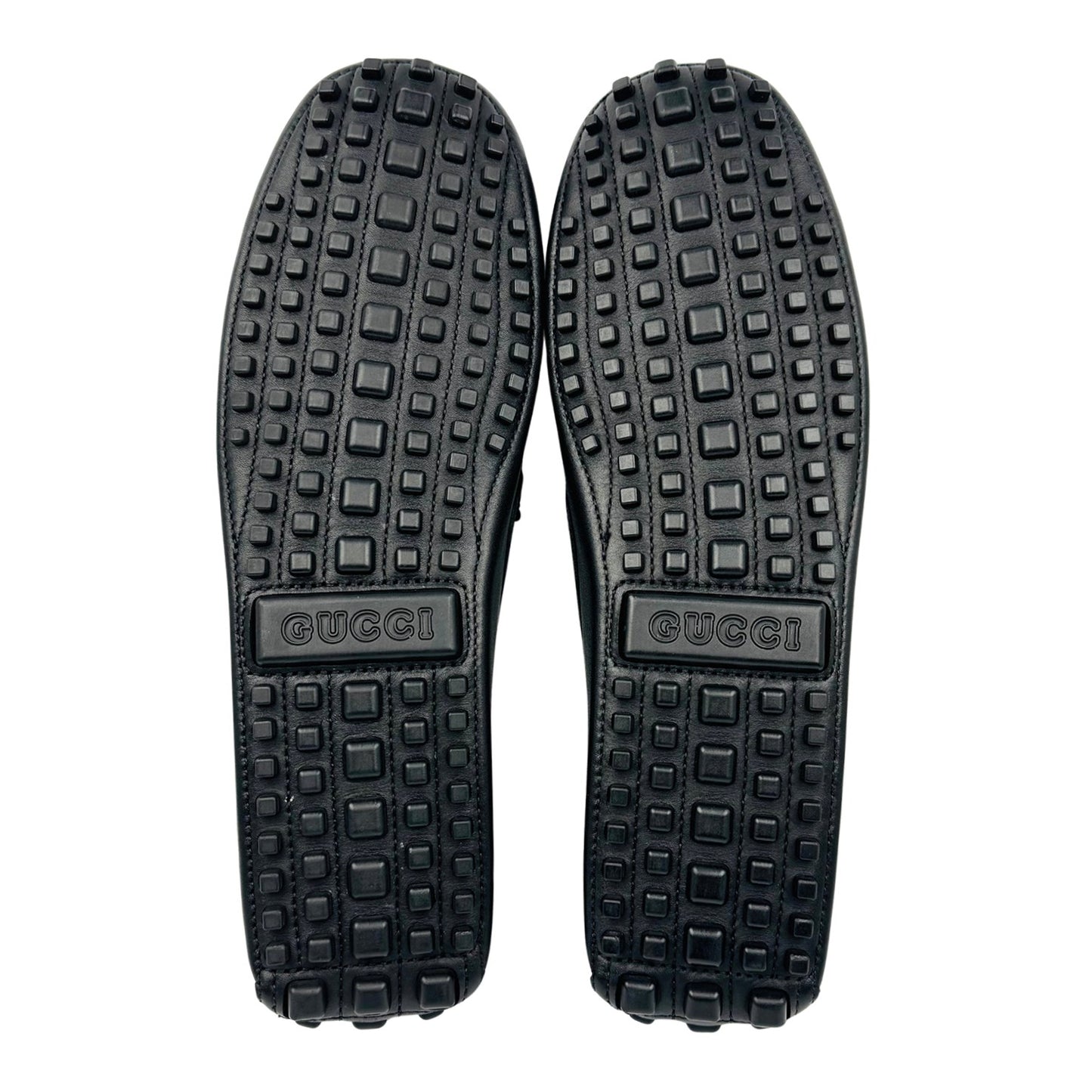 Gucci Men's Ayrton Black Loafers (Size 46) - 624698 04Z