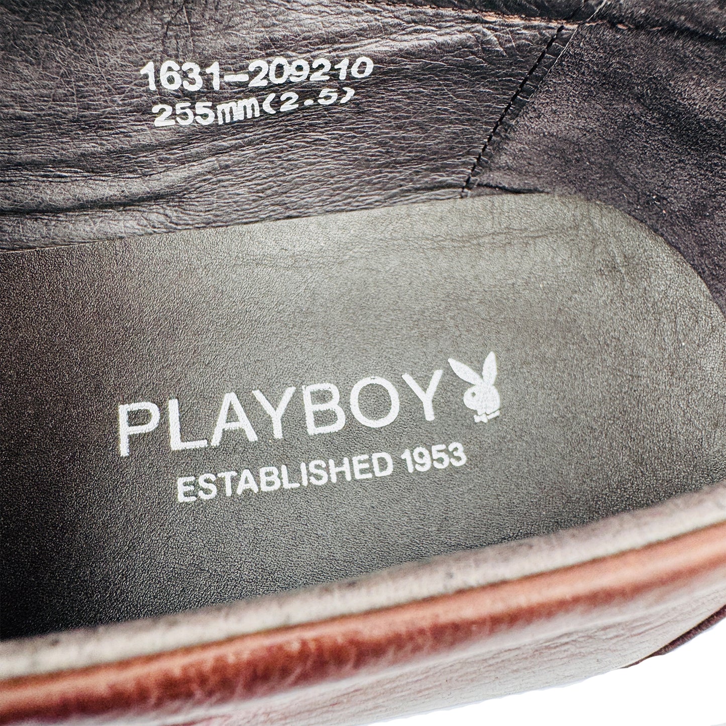 Play Boy Men's Chukka Burgundy Loafers (Size 42/42.5)
