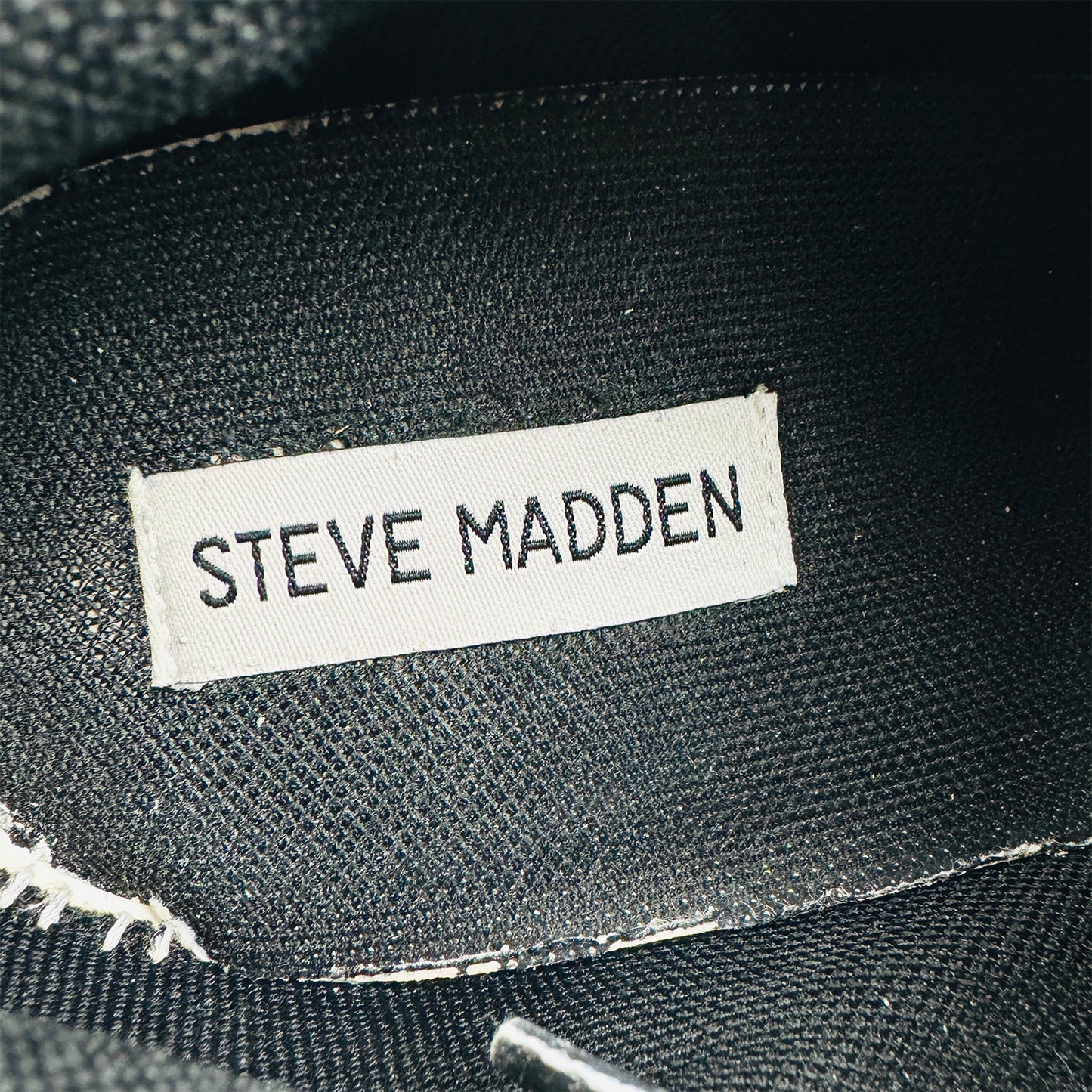 Steve Madden Possession 'Black Tan' Shoes (Size 41/41.5)