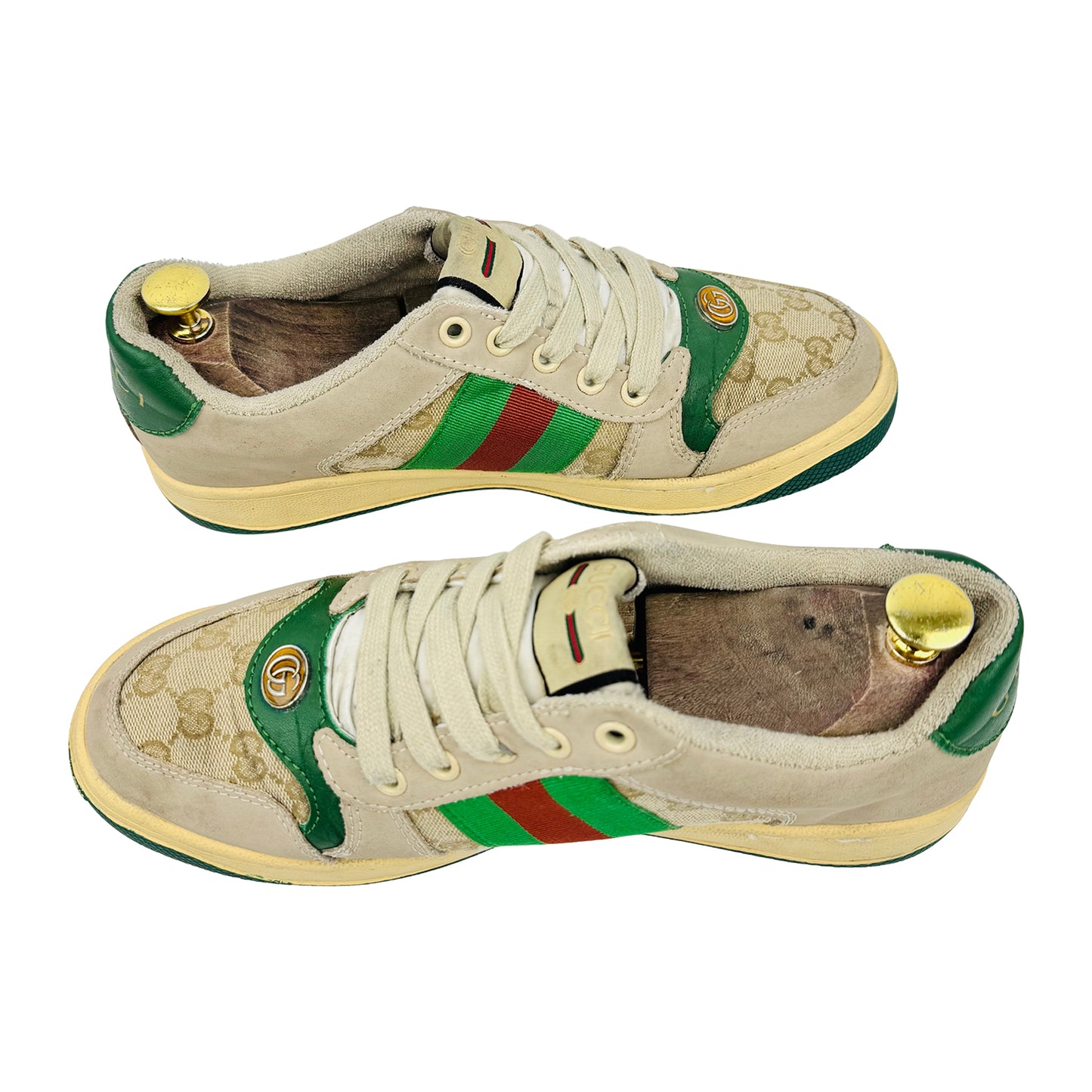 Gucci Screener GG Supreme Canvas Sneakers (Size 42)