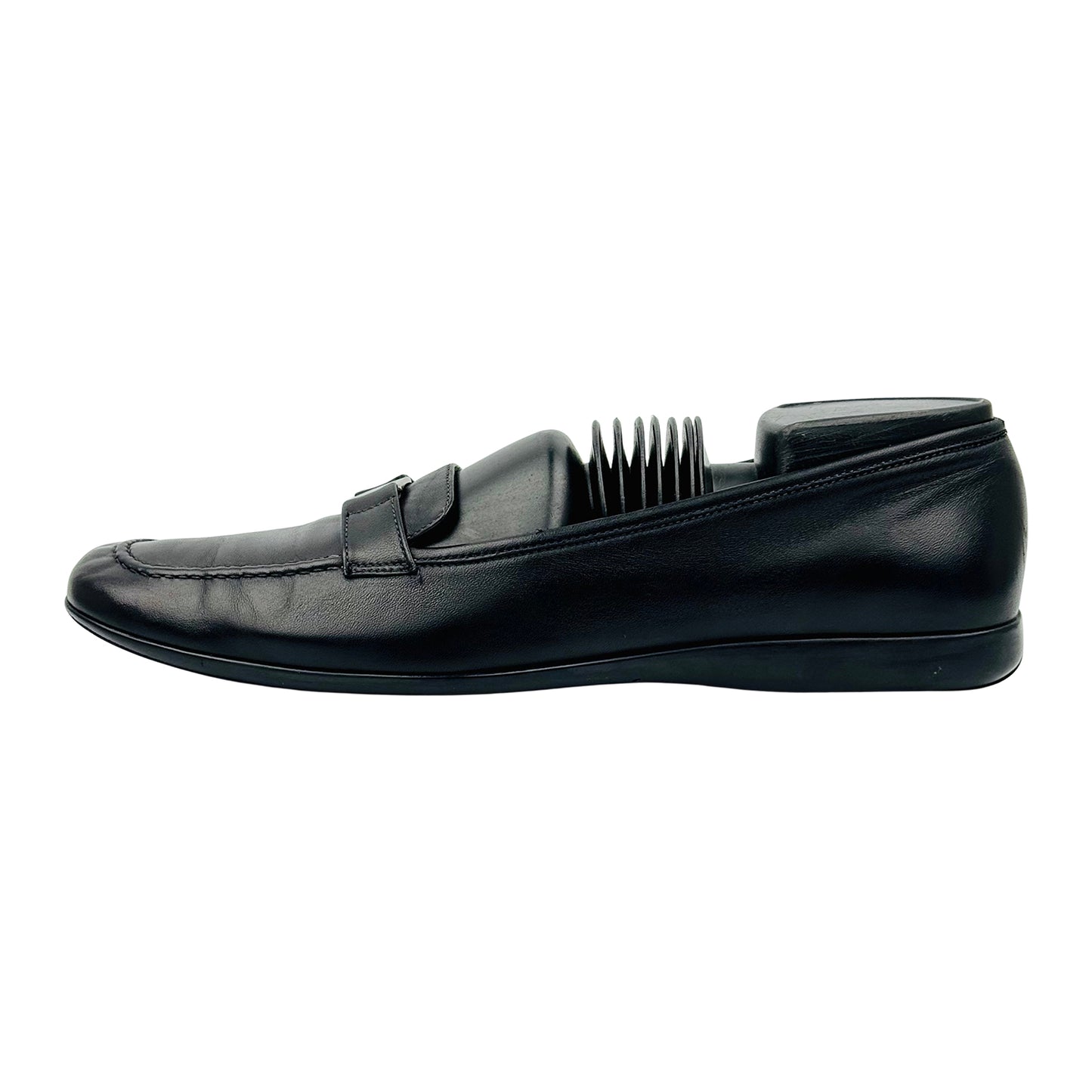 Salvatore Ferragamo Women's Black Italian Loafer (Size 39/39.5)