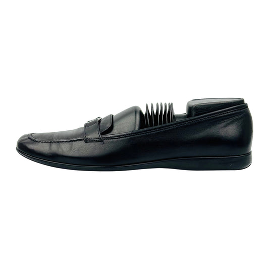 Salvatore Ferragamo Women's Black Italian Loafer (Size 39/39.5)