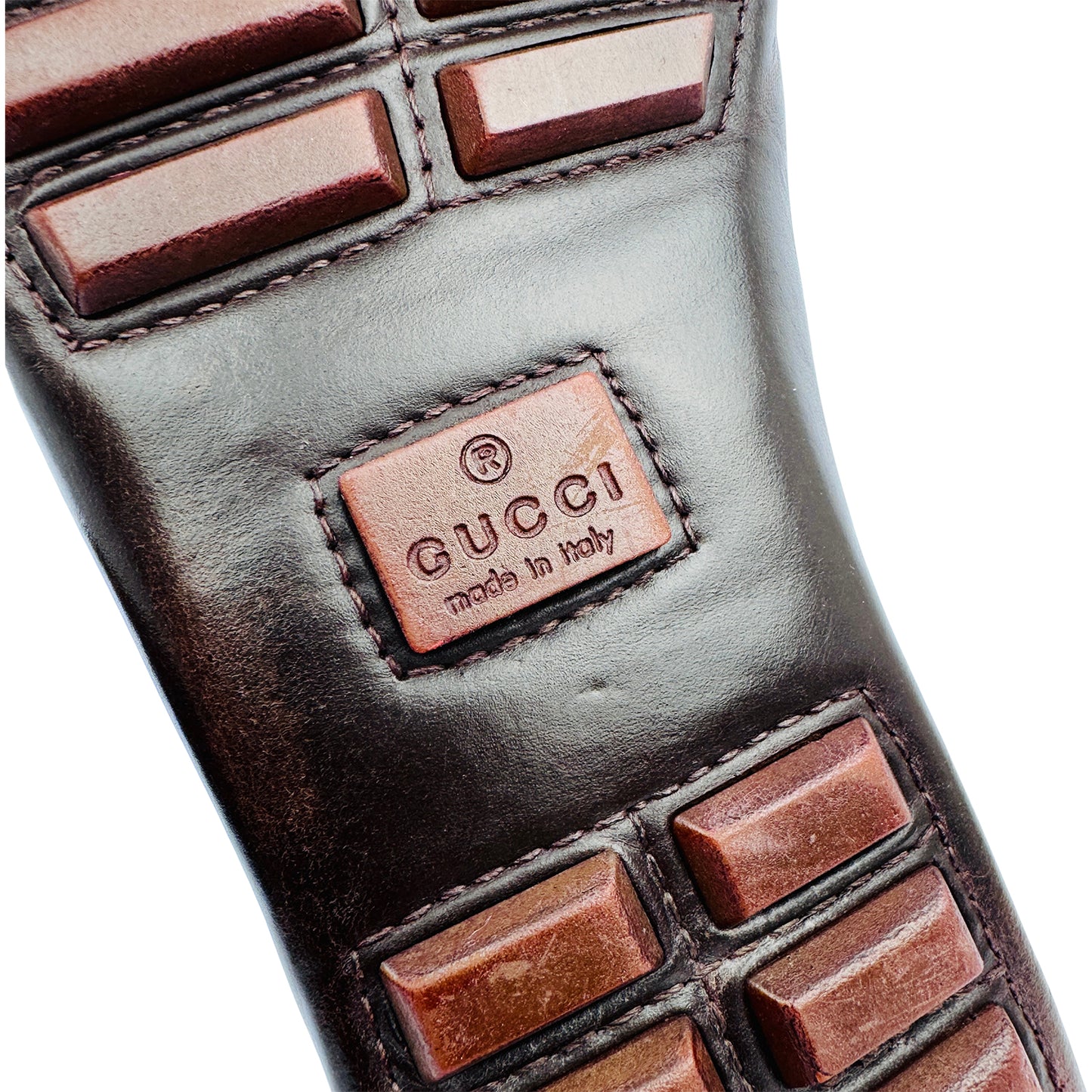Gucci Men's Bamboo Horsebit Brown Loafers (Size 44.5/45)