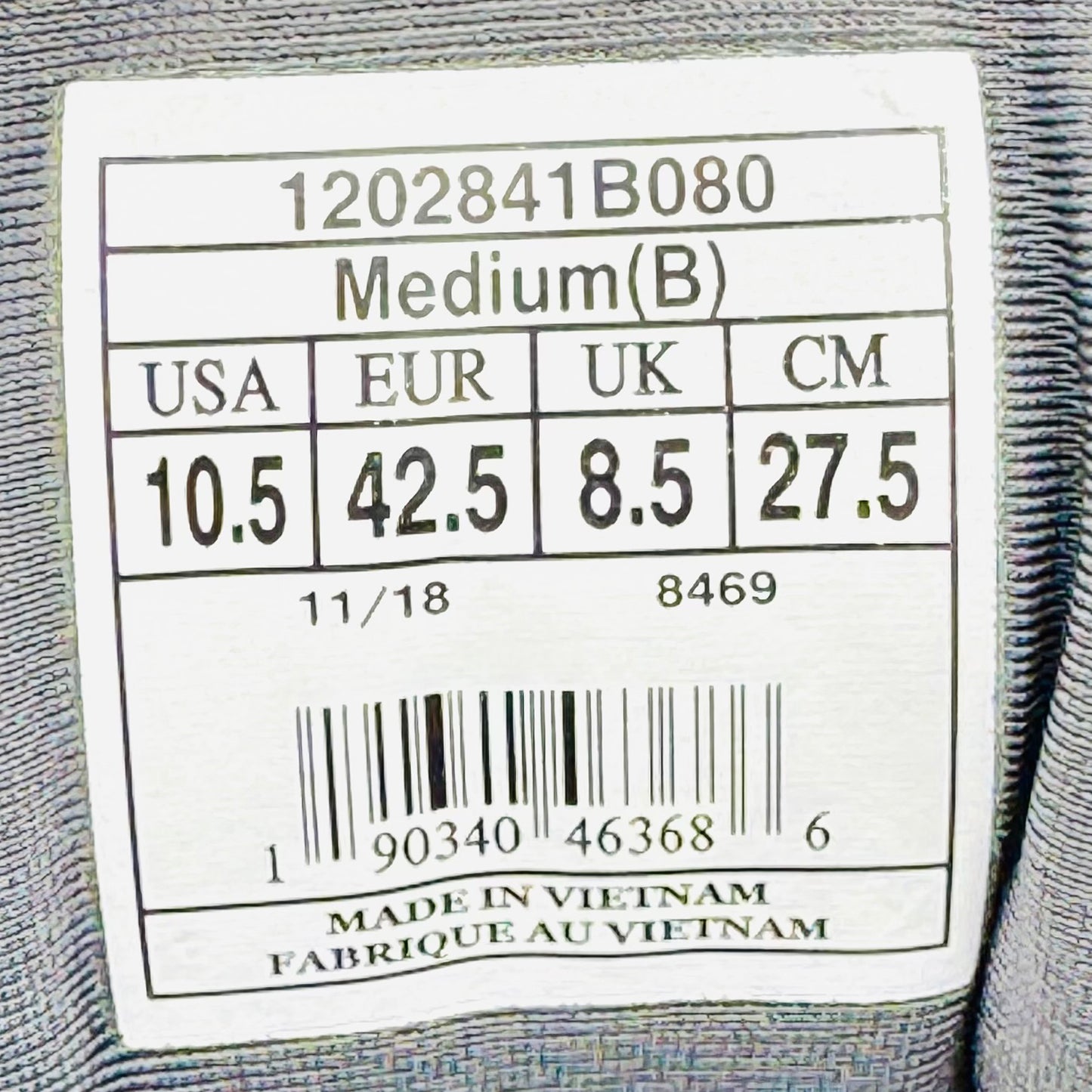 Brooks Adrenaline GTS 19 Shoes (Size 42.5) - 120284 1B 080