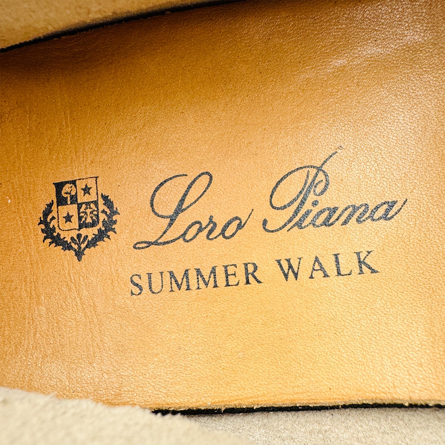 Loro Piana Summer Walk Beige Loafers (Size 39/39.5) - 43182