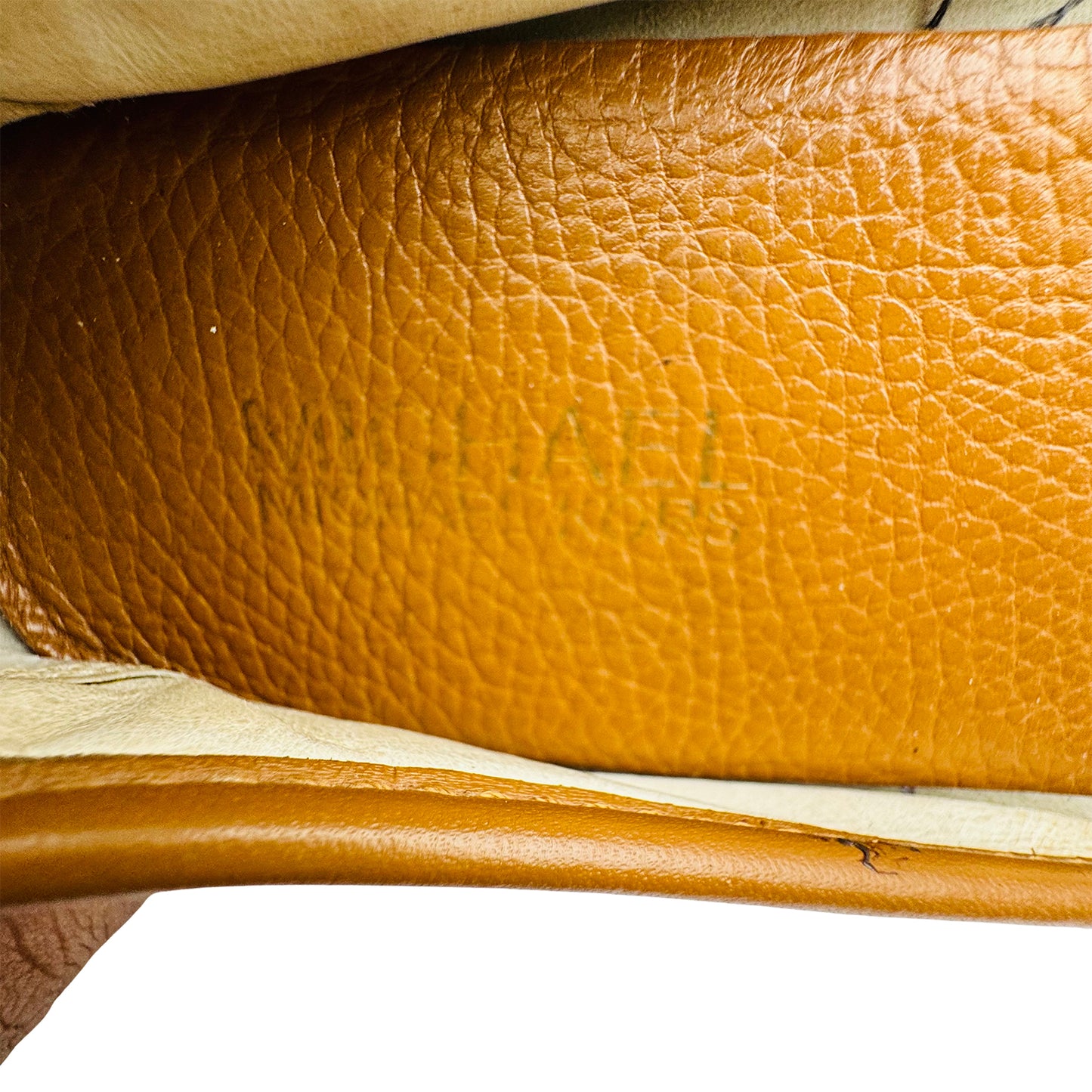 Michael Kors Fulton Brown Leather Moc Flats (Size 40)