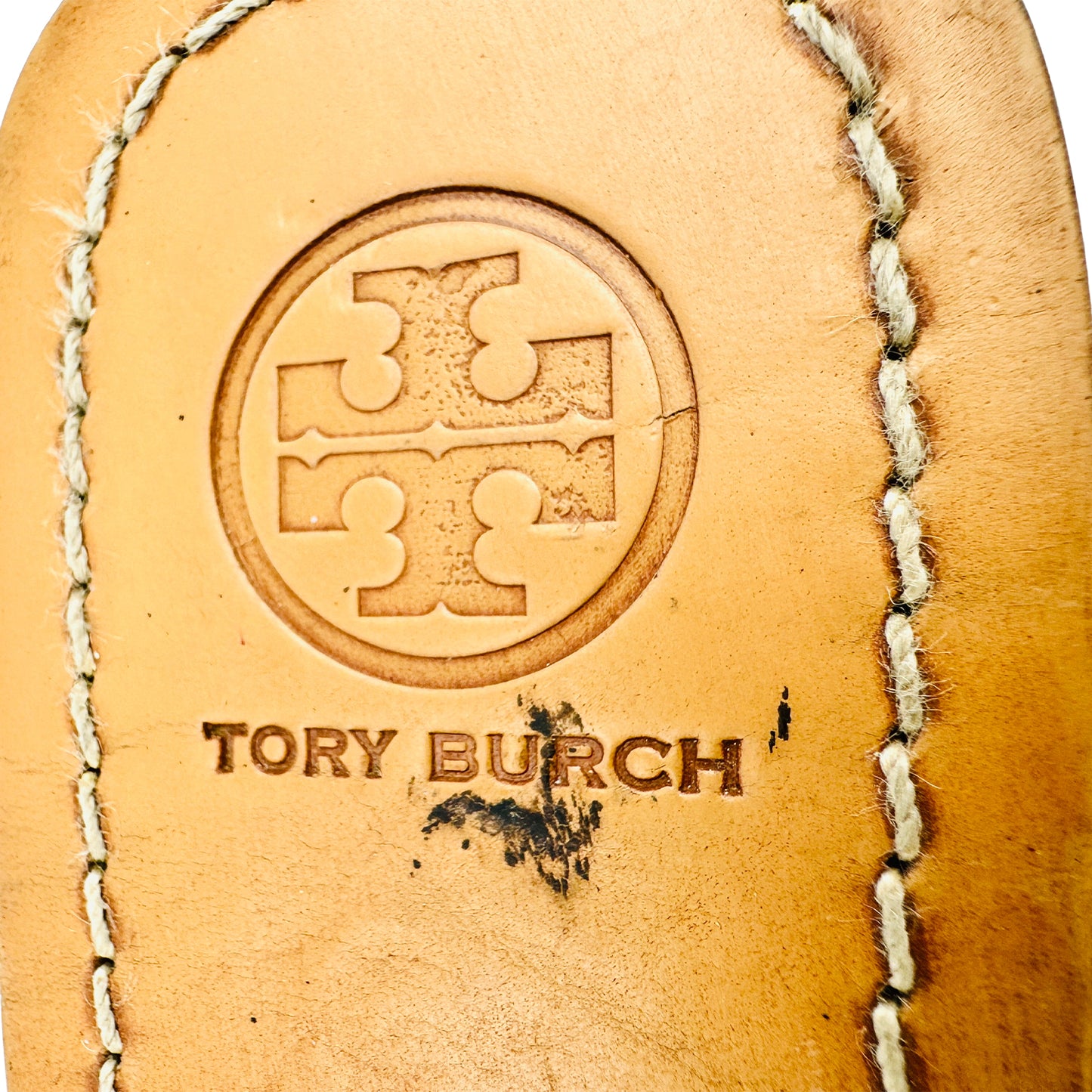 Tory Burch Women's Moore 'Ivory' Flip Flops (Size 38.5)