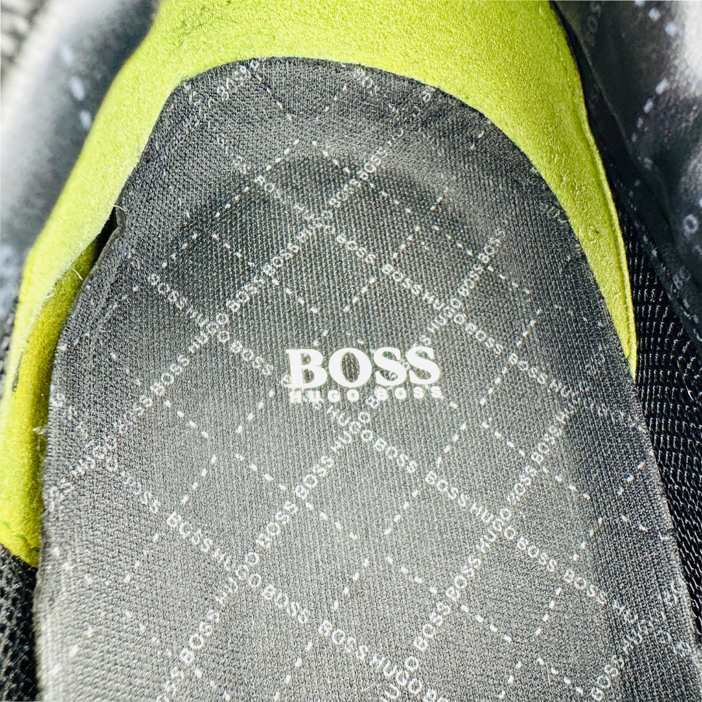 Hugo Boss Men's Stiven Black Sneakers (Size 43) - 50247608
