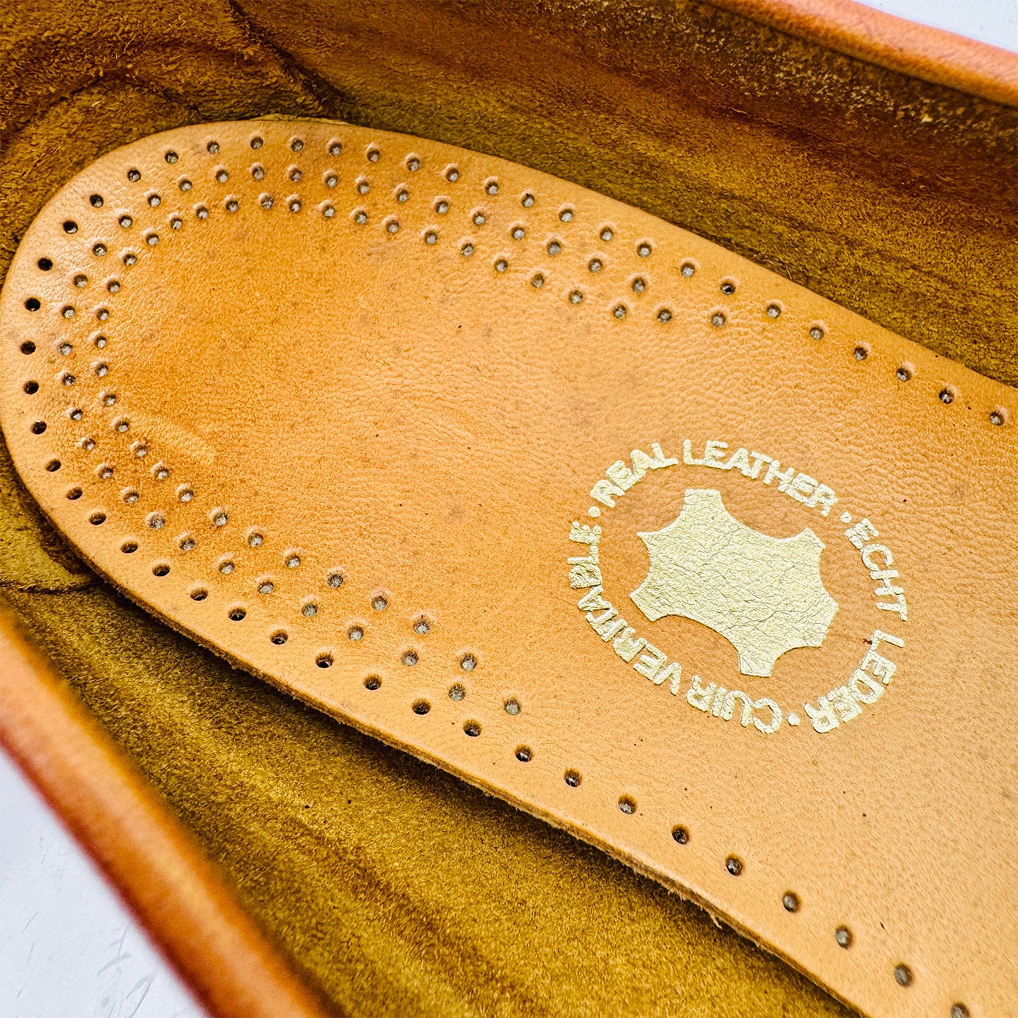 Moschino Brown Leather Driver Loafers (Size 40/40.5)