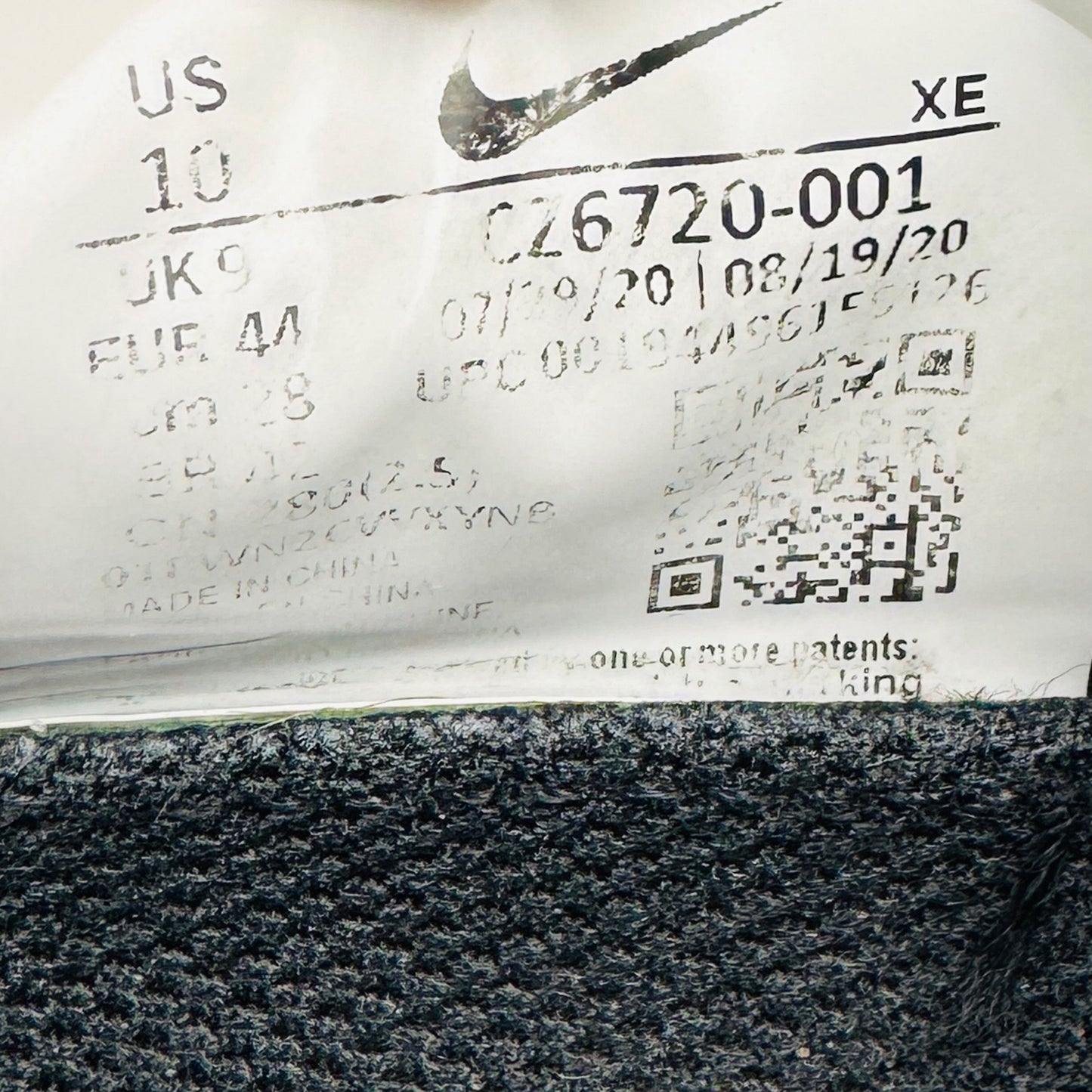 Nike Air Zoom Structure 23 Shoes (Size 44) - CZ6720-001