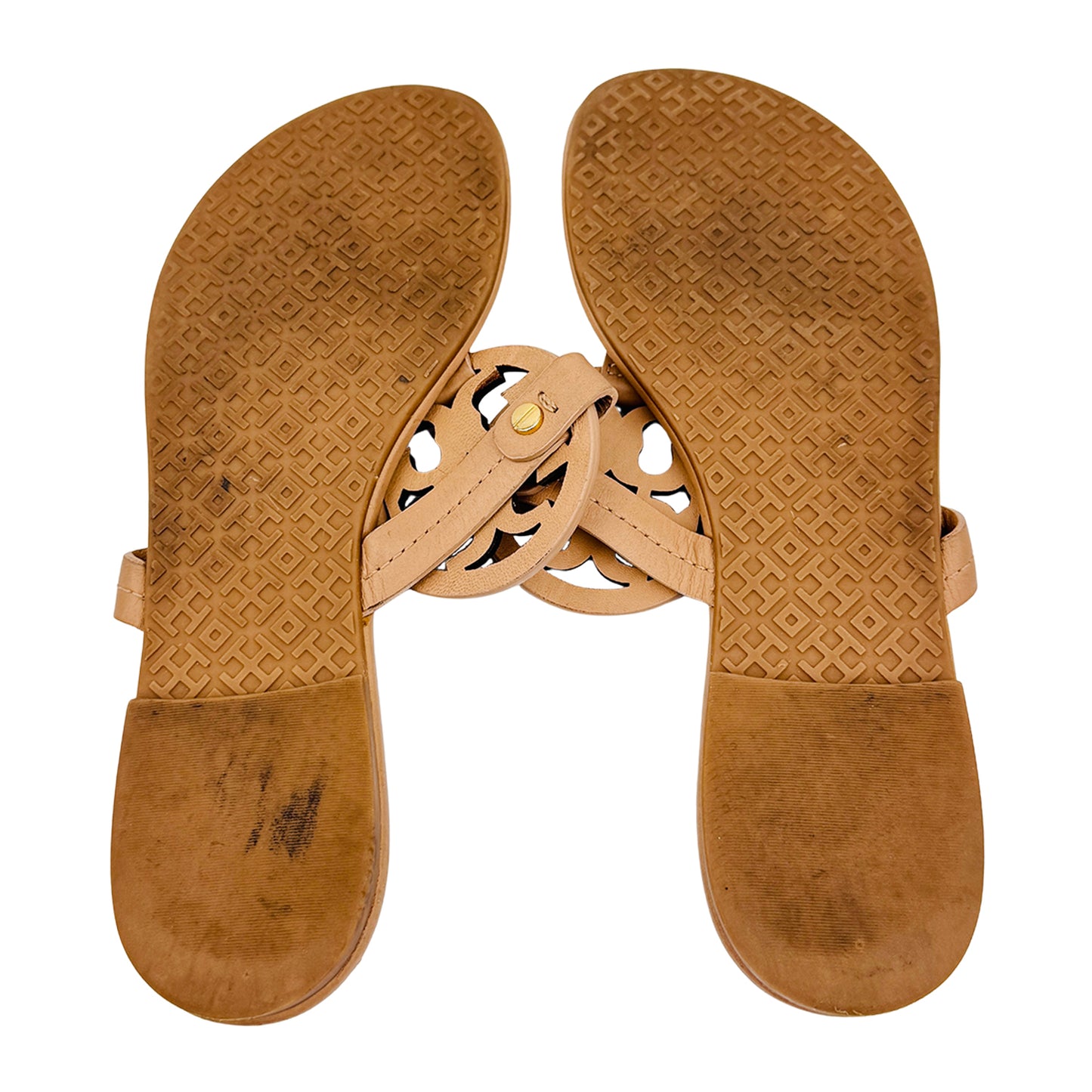 Tory Burch Miller Dark Brown Slippers (Size 36) - 5930