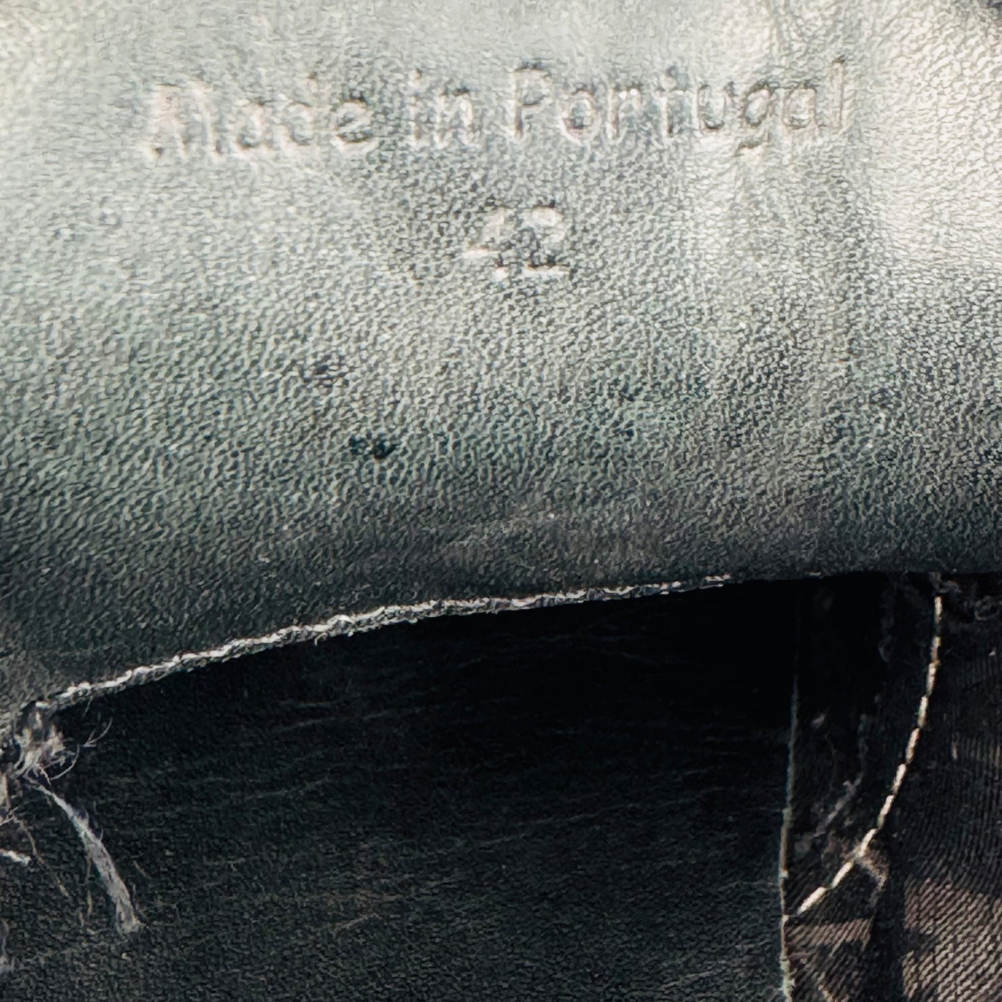 Armani Jeans Brown Leather Dress Shoes (Size 42.5)