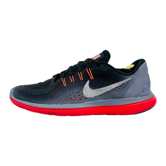 Nike Flex 2017 RN 'Black Tough Red' Shoes (Size 45) - 898457-008