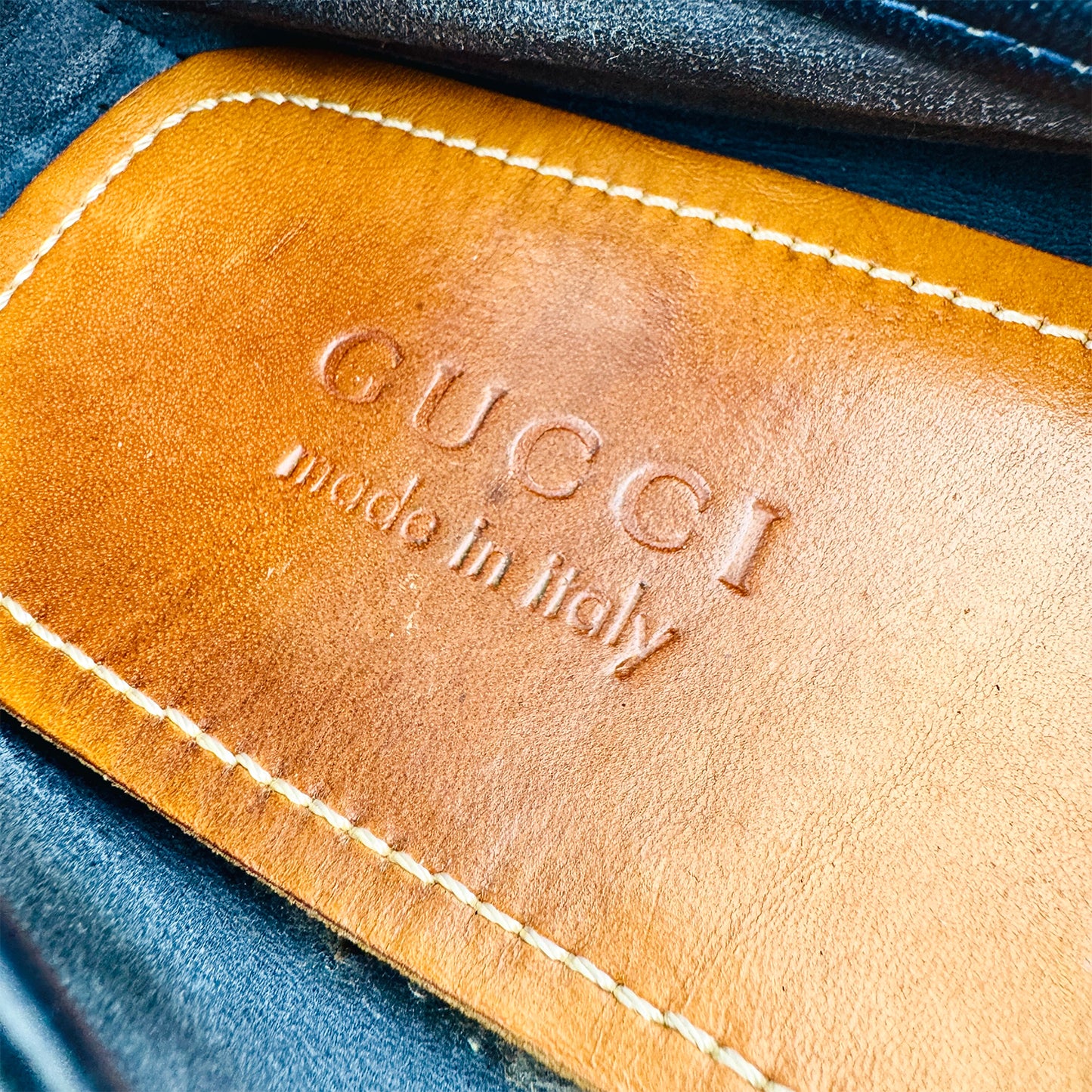 Gucci Men's Driver Web Loafers (Size 43/43.5) - 407411