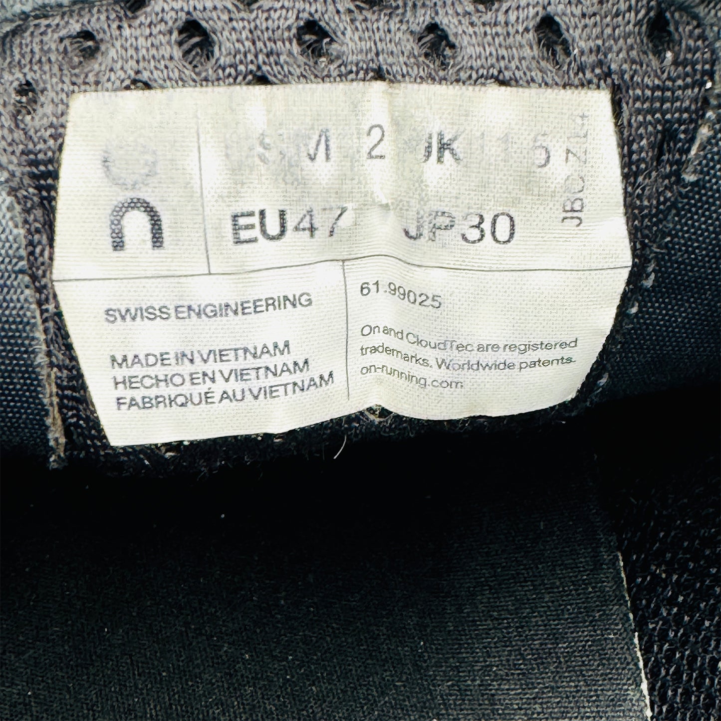 On Running Cloudmonster Black Shoes (Size 47) - 61.99025