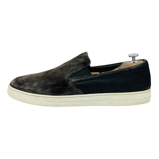 Prada 'Dark Charcoal' Slip-On Shoes (Size 45/45.5) - 4D 2733
