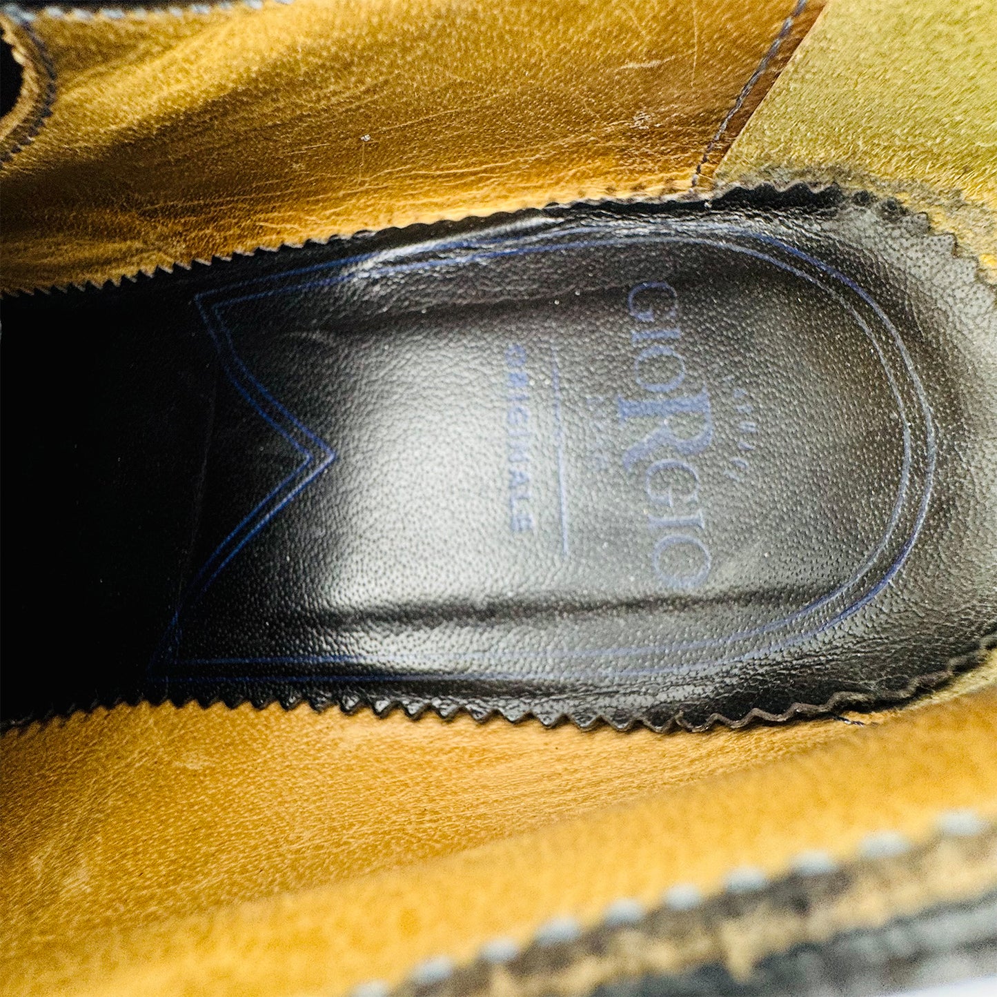 Giorgio 1958 Serrano Nero Monk Strap Shoes (Size 42.5/43)