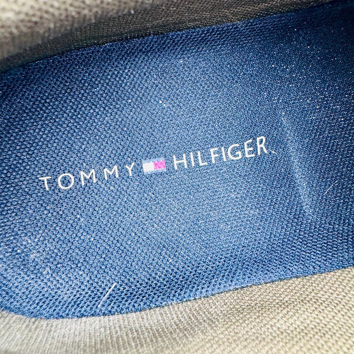 Tommy Hilfiger Supercup Mix 'Khaki' Sneakers (Size 45) - FM0FM04585
