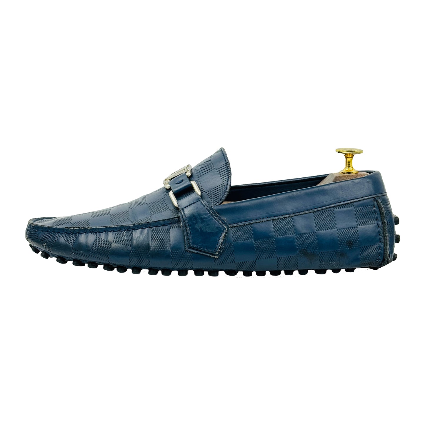 Louis Vuitton Men's Hockenheim Blue Loafers (Size 42)