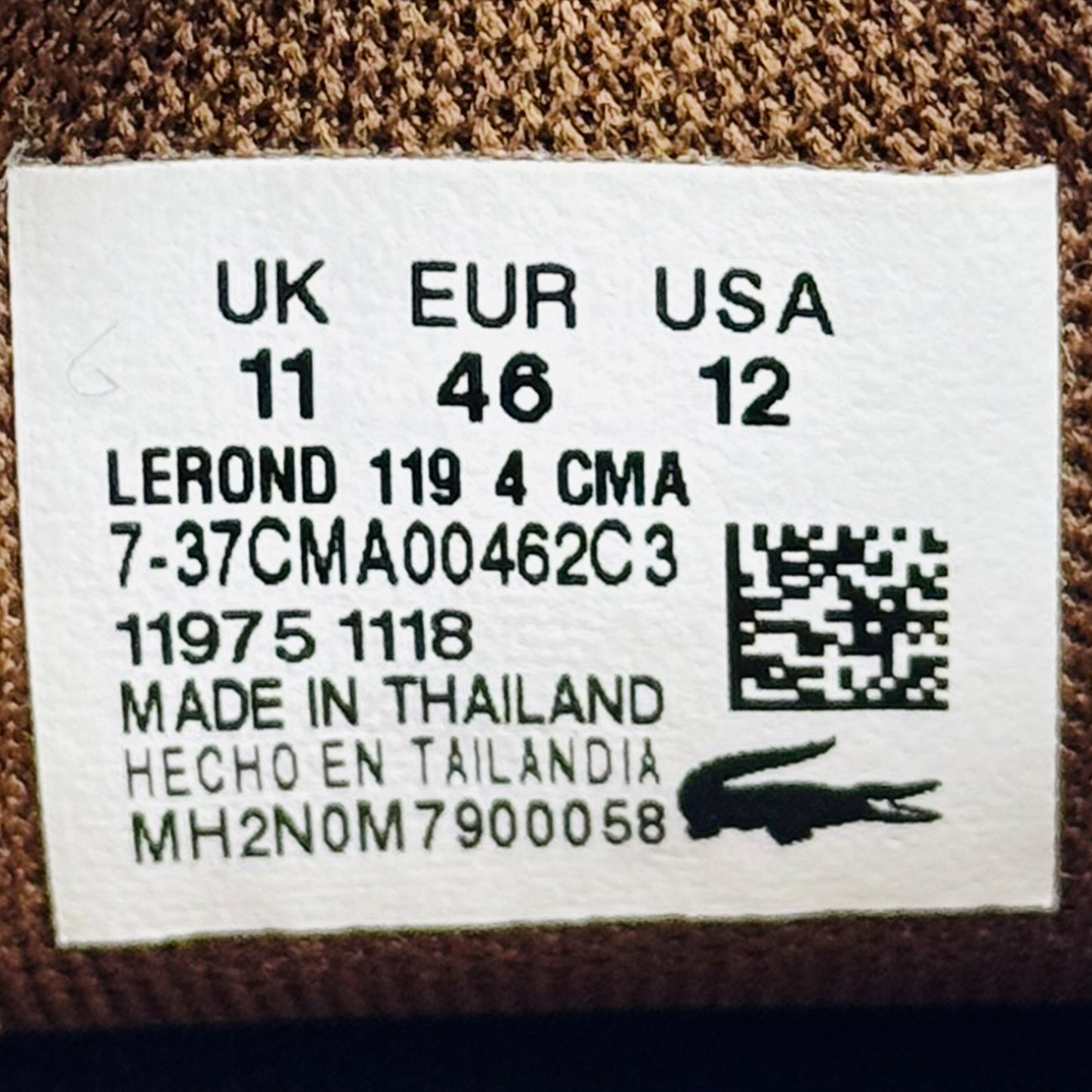 Lacoste Lerond 119 Sneakers (Size 46) - 7-37CMA00462C3