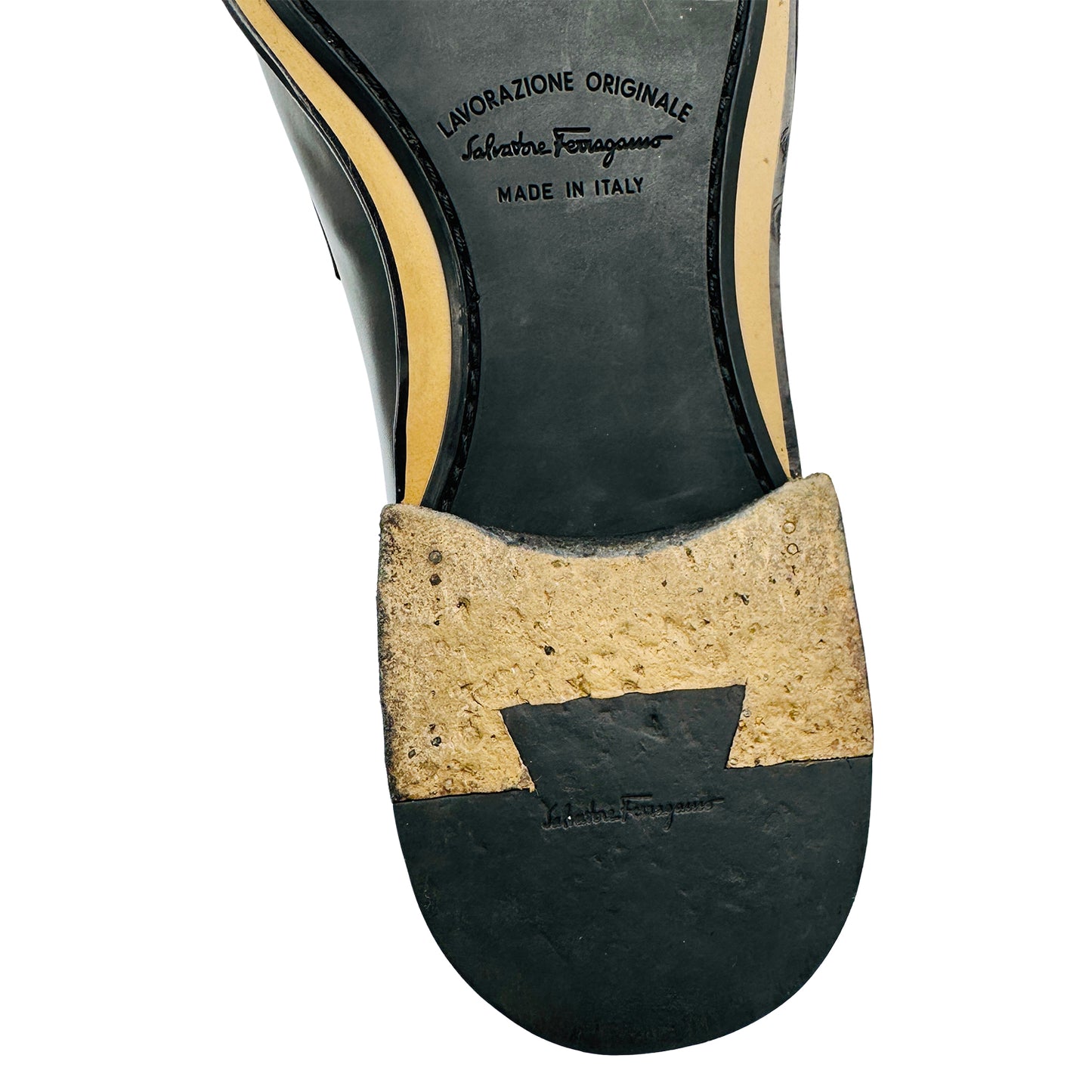 Salvatore Ferragamo Gancini Bit Strap Loafers (Size 46/46.5)