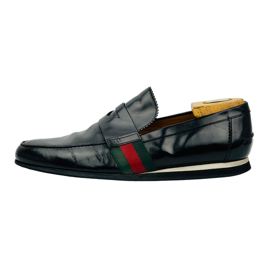 Gucci Men's Black Penny Strap Loafers (Size 43.5) - 233488