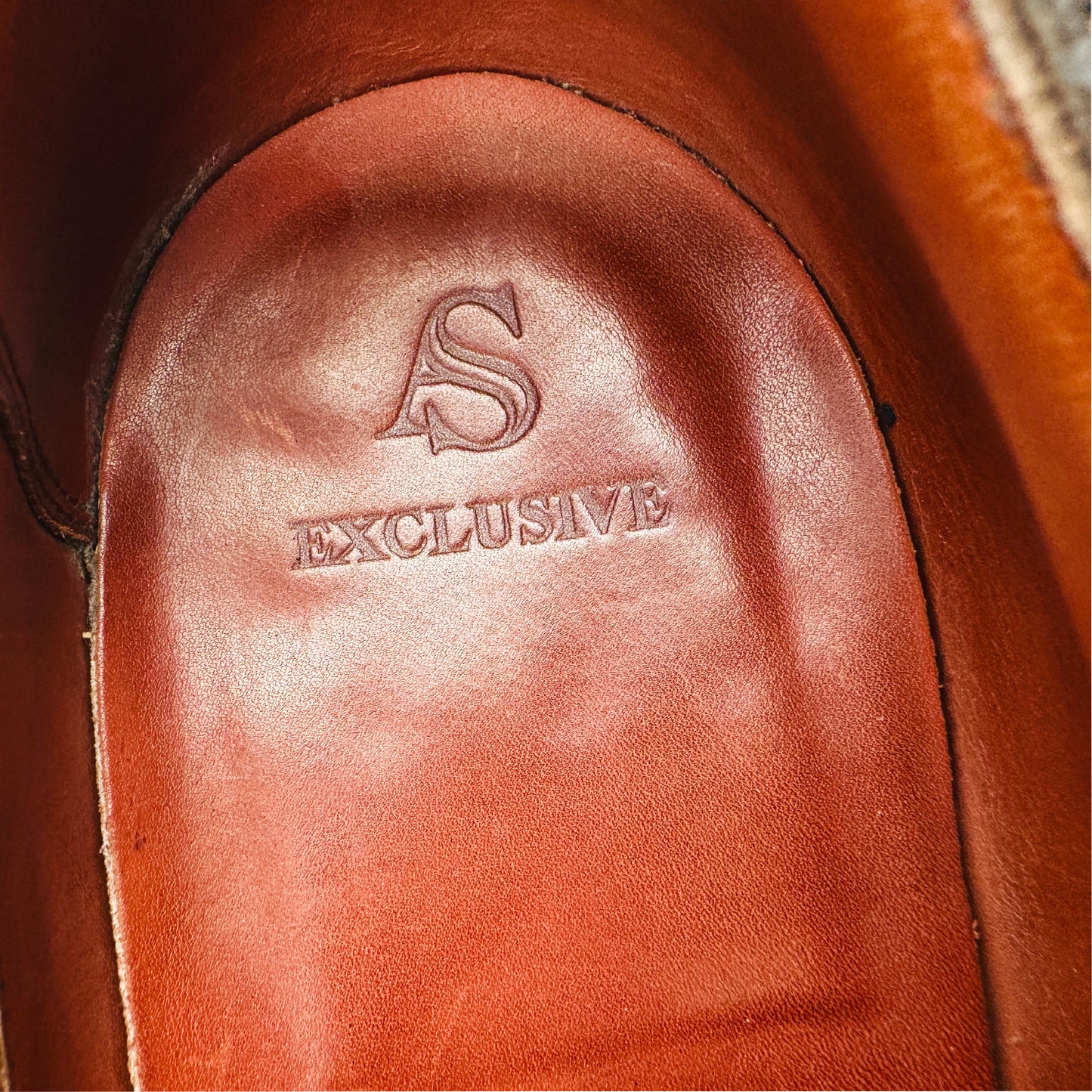 Alfred Sargent Moore 'Reddish Brown' Oxford Shoes (Size 44)